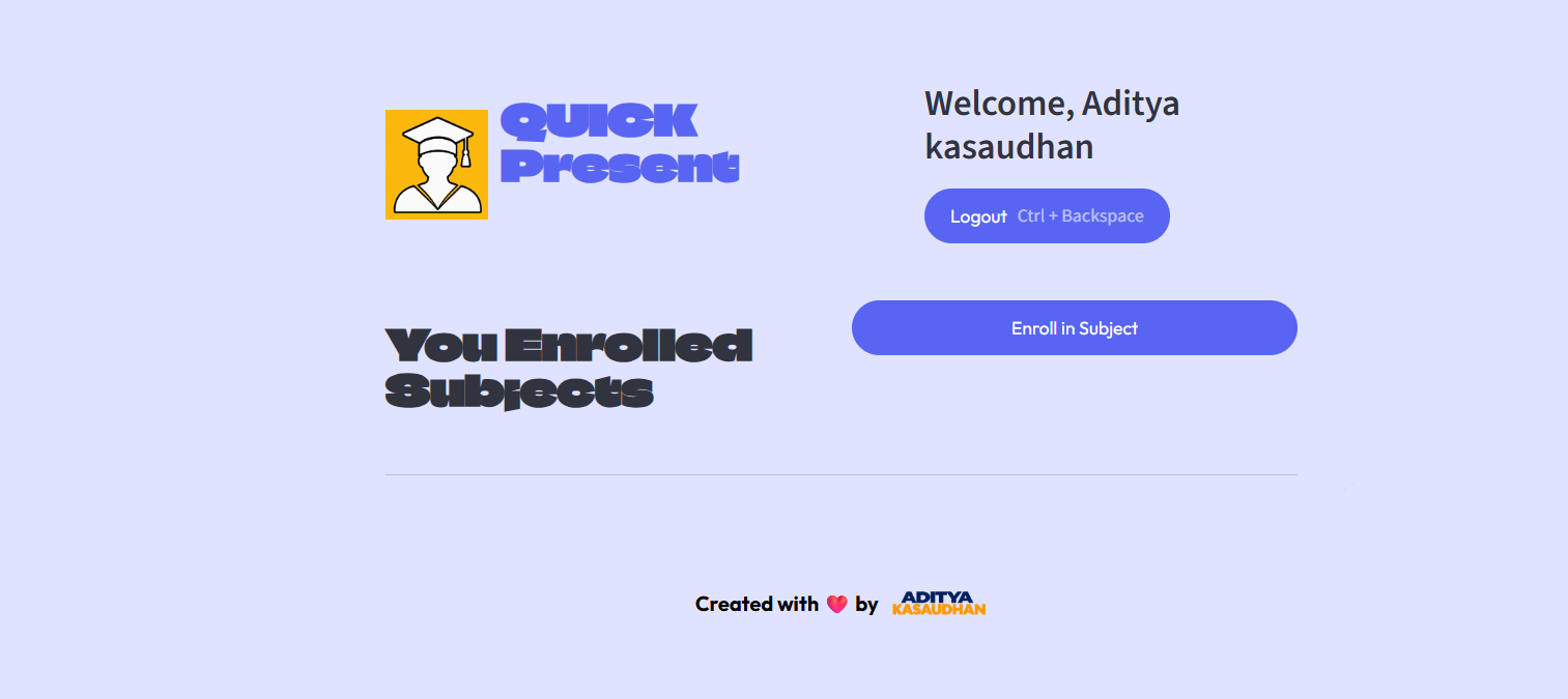 student login flow